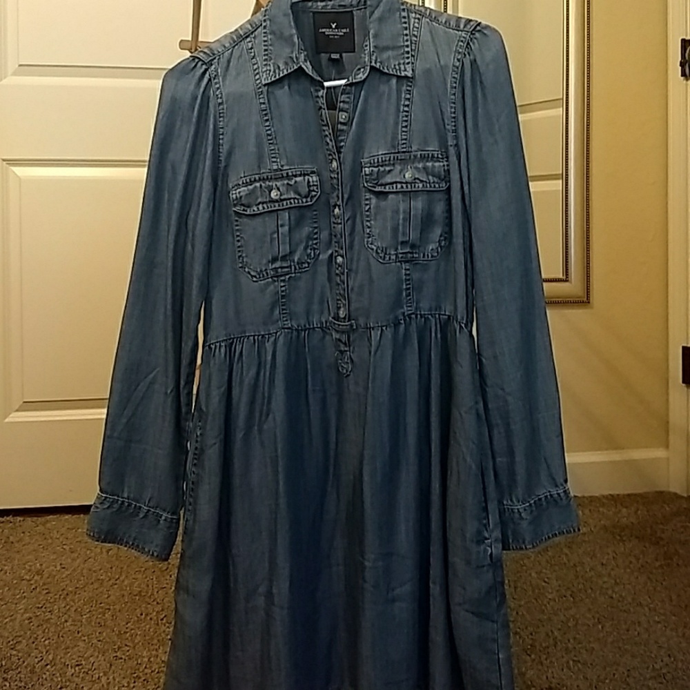 Chambray Dress